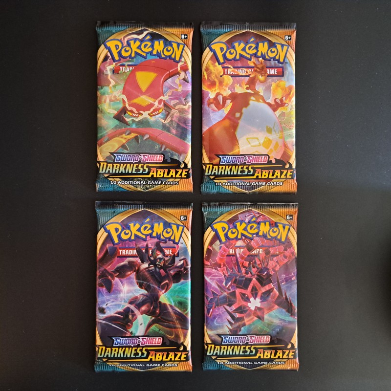 Darkness Ablaze Booster Pack - Artwork Set